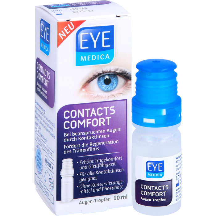 EYEMEDICA Contacts Comfort Kontaktlinsen, 10 ml ATR