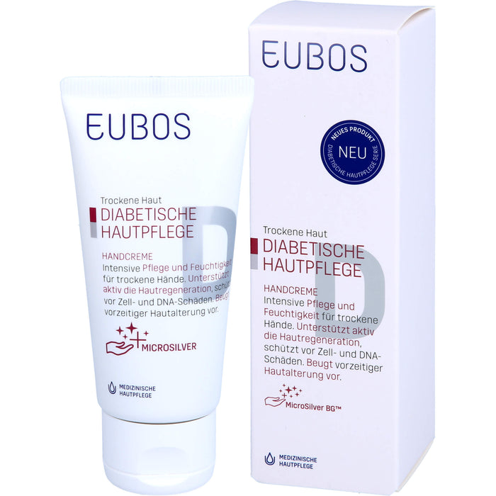 EUBOS DIABETISCHE HAUT PFLEGE Handcreme, 50 ml CRE