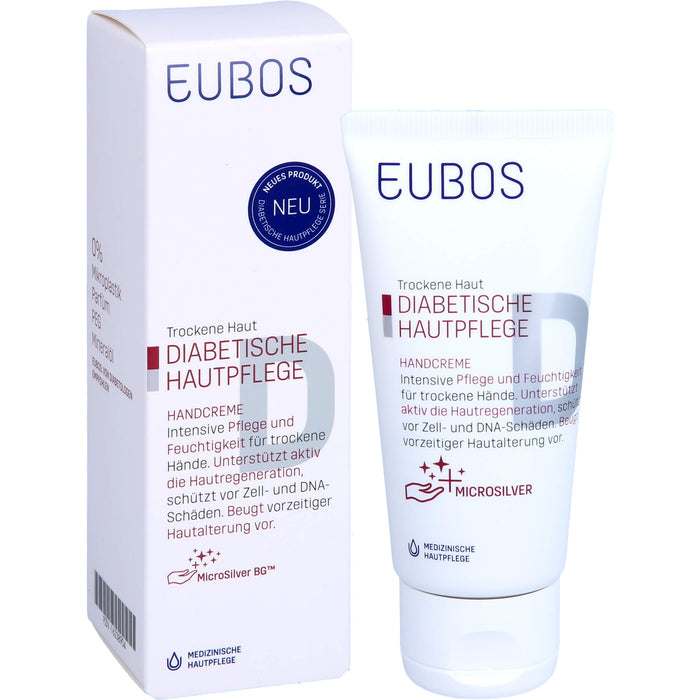 EUBOS DIABETISCHE HAUT PFLEGE Handcreme, 50 ml CRE