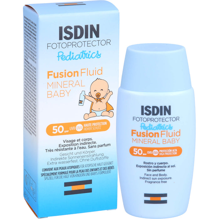 ISDIN Fotoprotector Pediatrics Mineral Baby 50, 50 ml EMU