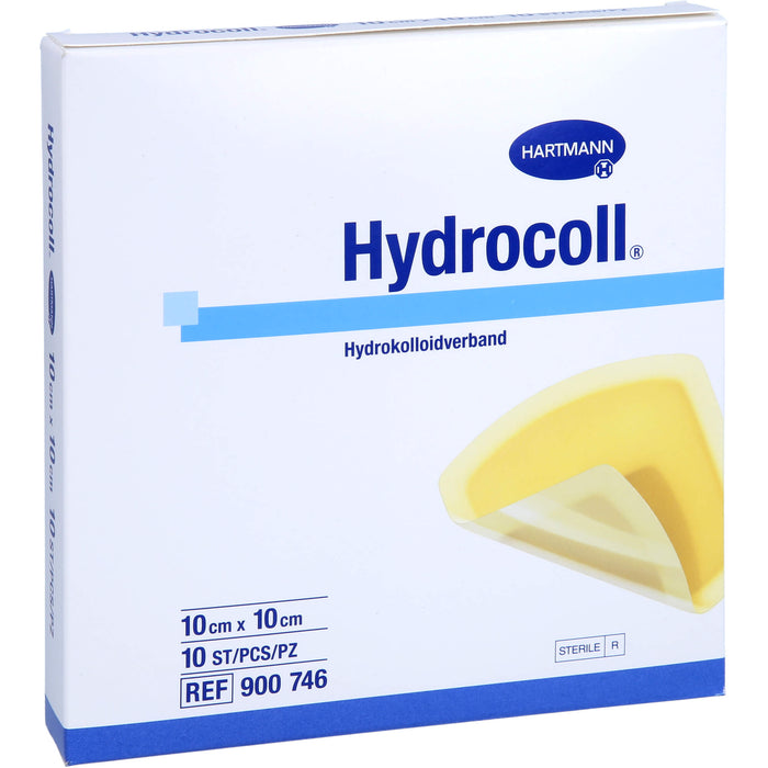 Hydrocoll Wundverband 10x10 cm, 10 St KOM