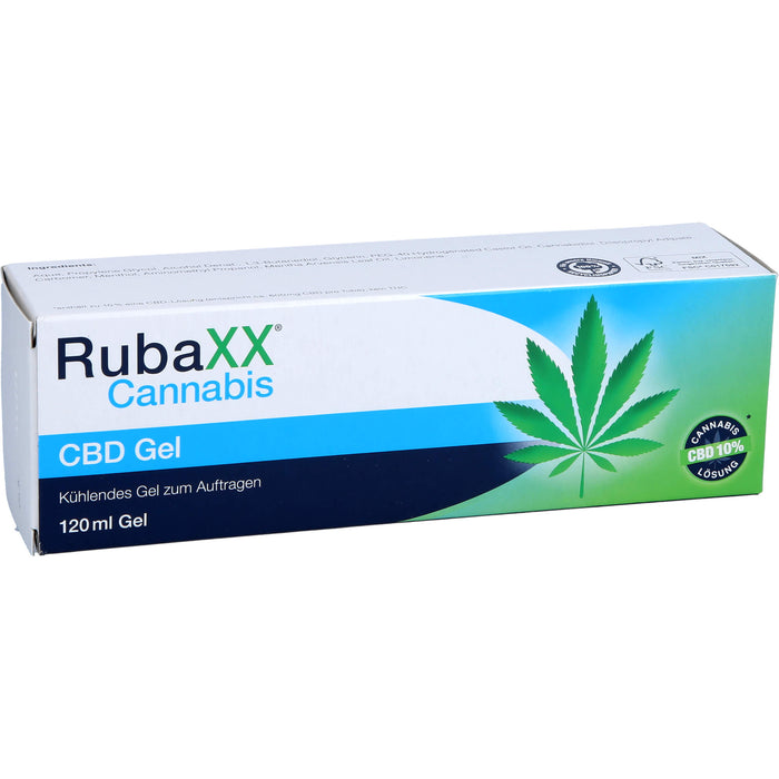 RubaXX Cannabis CBD Gel, 120 g Gel