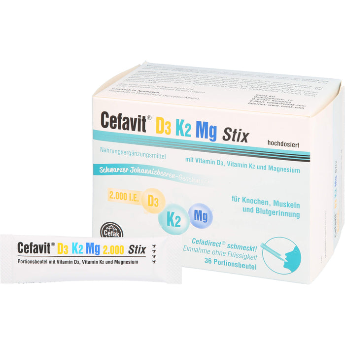 Cefavit D3 K2 Mg 2000ie St, 36 St GRA