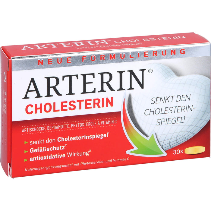 ARTERIN Cholesterin Tabletten, 30 pcs. Tablets