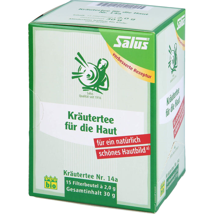 Kräutertee für die Haut Nr. 14 a bio Salus, 15 St FBE