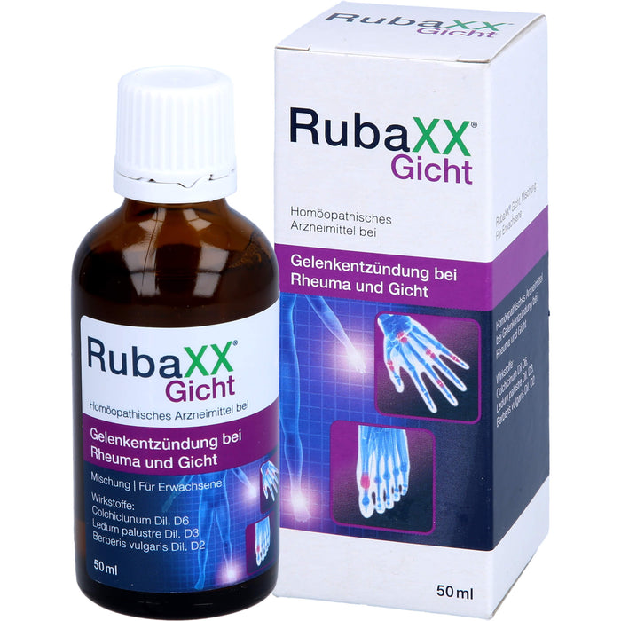 RubaXX Gicht Tropfen, 50 ml TEI