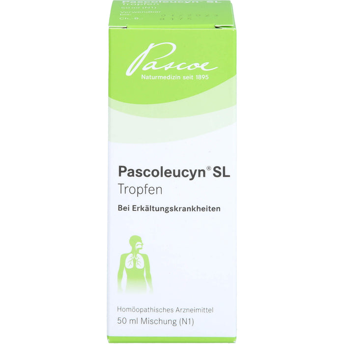 Pascoleucyn SL Tropfen bei Erkältungskrankheiten, 50 ml Lösung