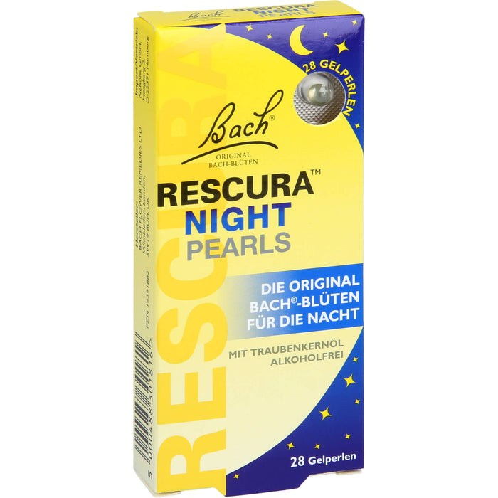 Bach Original Bach-Blüten RESCURA Night Pearls Gelperlen, 28 St. Perlen