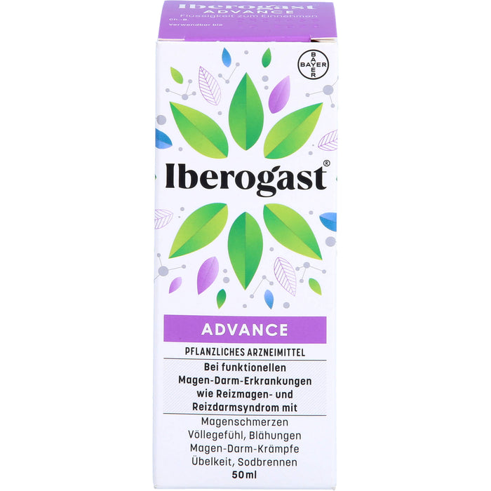 Iberogast Advance Flüssigkeit zum Einnehmen, 50 ml Lösung