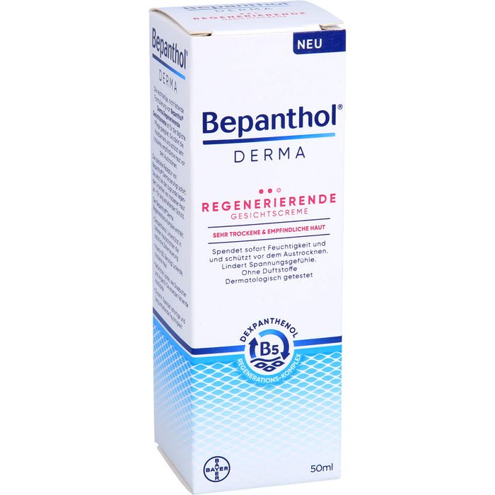 Bepanthol Derma Regenerierende Gesichtscreme, 50 ml Crème