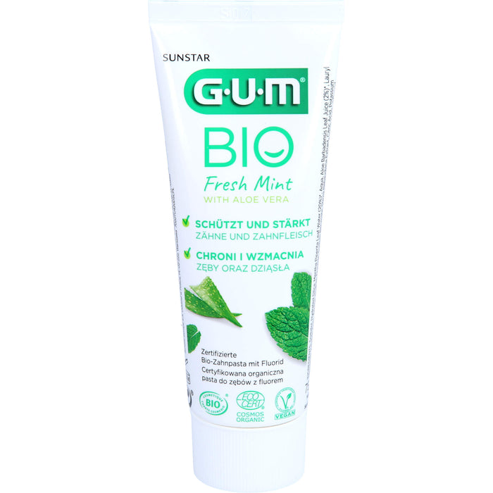 GUM BIO Zahnpasta Fresh Mint, 75 ml ZPA