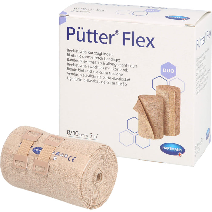 PÜTTER Flex Duo Binde 8/10 cmx5 m, 2 St BIN