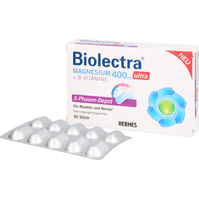 Biolectra Magnesium 400 mg ultra Tabletten, 30 pcs. Tablets