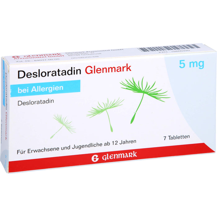 Desloratadin Glenmark 5 mg Tabletten, 7 St TAB