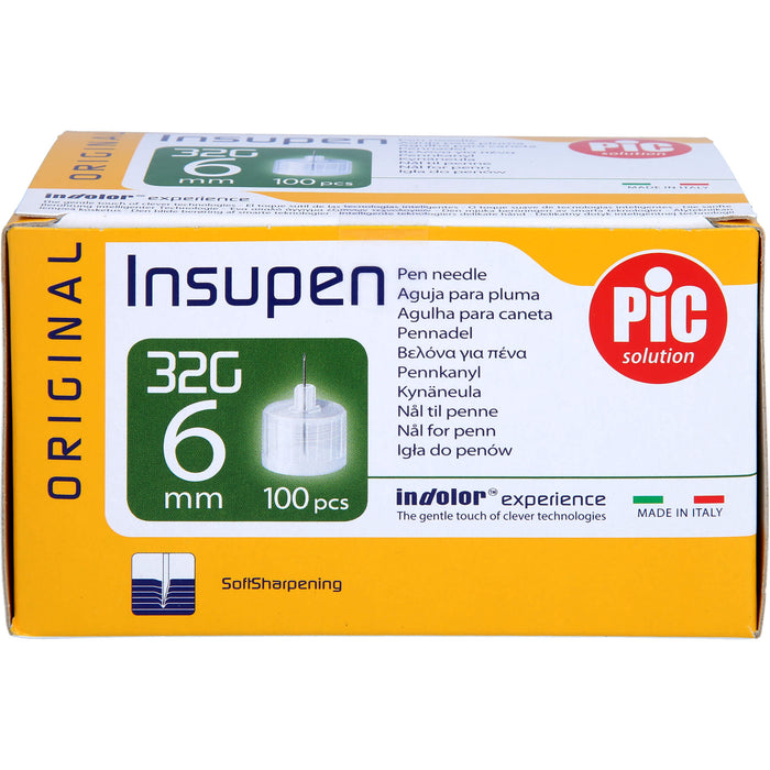 Insupen Pen Nadeln Original 32G 6mm, 100 St KAN