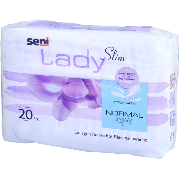 Seni Lady Slim normal Inkontinenzeinlagen, 20 St. Einlagen