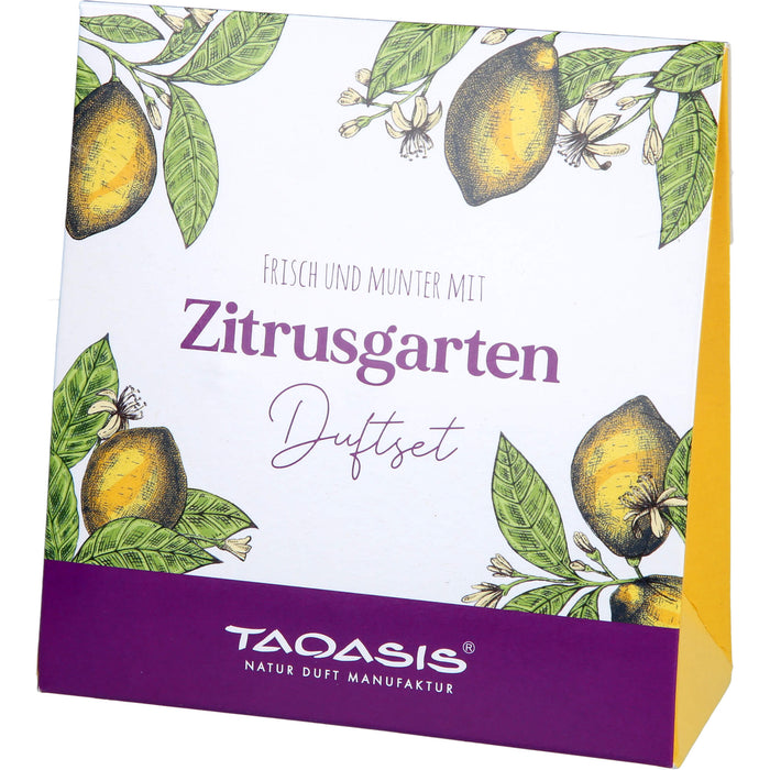 Zitrusgarten Duftset Bio, 3X5 ml