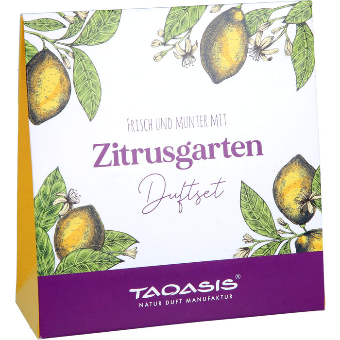 Zitrusgarten Duftset Bio, 3X5 ml