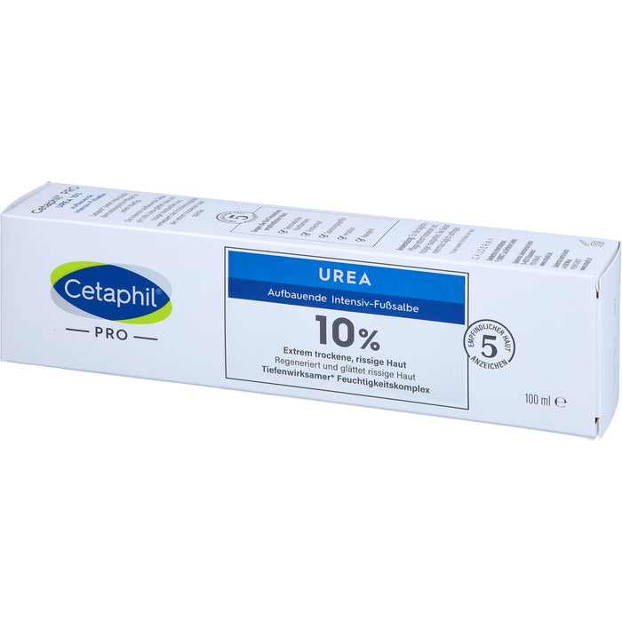 Cetaphil Pro Urea 10% aufbauende Intensiv-Fußsalbe, 100 g Onguent