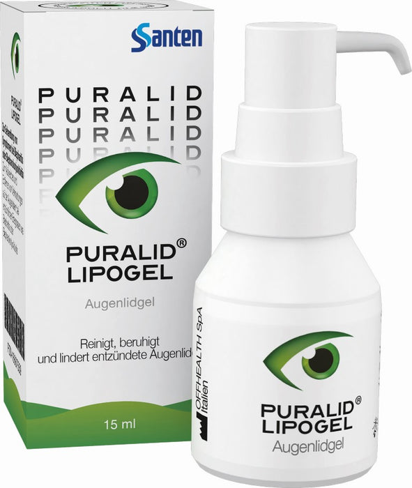 Puralid Lipogel - das medizinische Lidrand-Pflegegel, 15 ml Solution