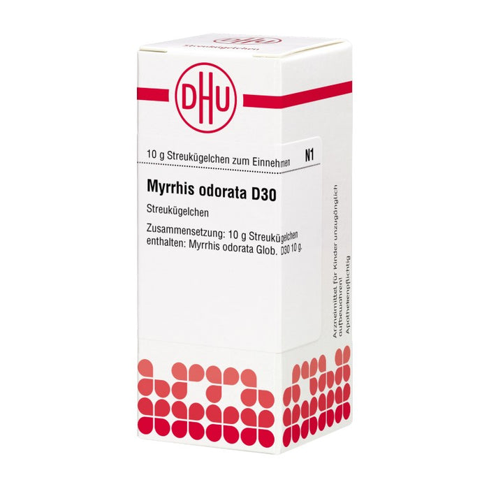 Myrrhis odorata D30 DHU Globuli, 10 g GLO