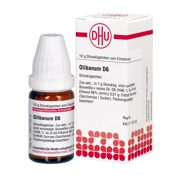 Olibanum D6 DHU Globuli, 10 g GLO