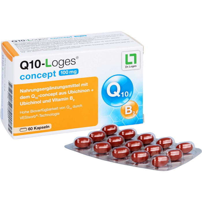 Q10-Loges concept 100 mg Kapseln, 60 pcs. Capsules