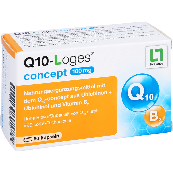 Q10-Loges concept 100 mg Kapseln, 60 pcs. Capsules