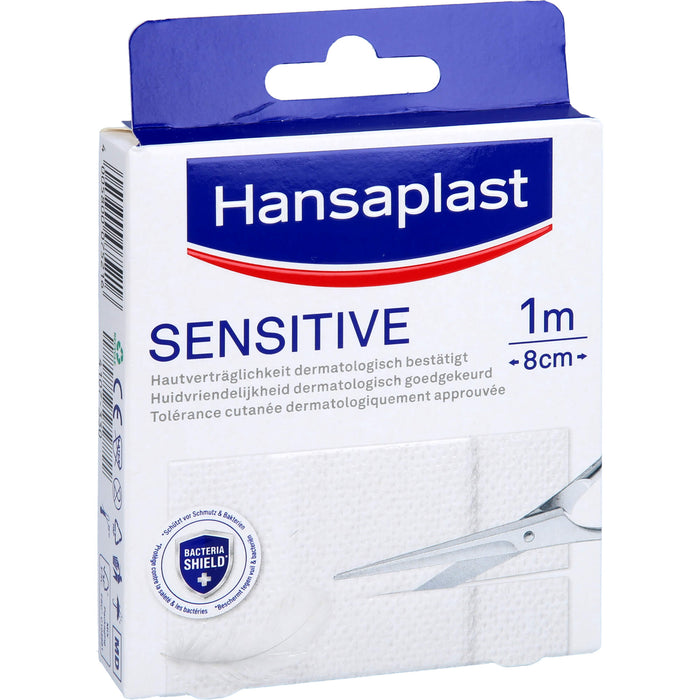 Hansaplast Sensitive Pflaster Hypoallergen 1mx8cm, 1 pc Pansement