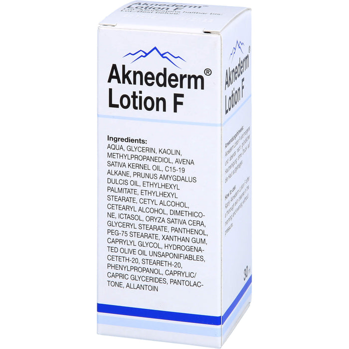 Aknederm Lotion F gegen Hautunreinheiten, 30 ml Lotion