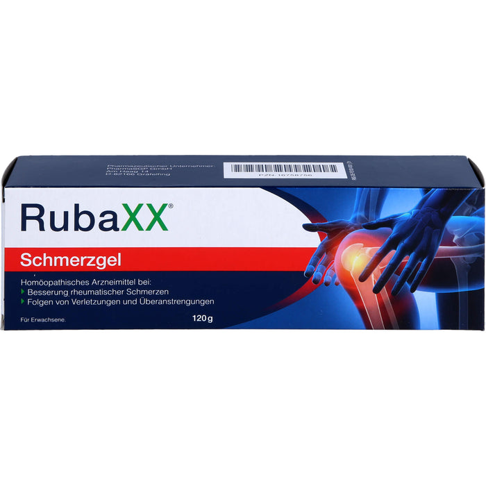 RubaXX Schmerzgel bei rheumatischen Schmerzen, 120 g Gel