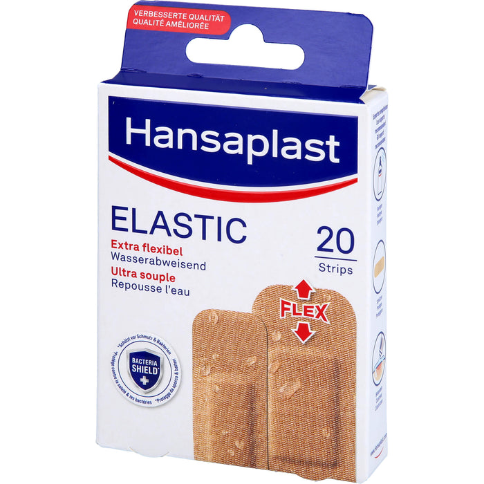 HANSAPLAST ELASTIC, 20 pc Pansement