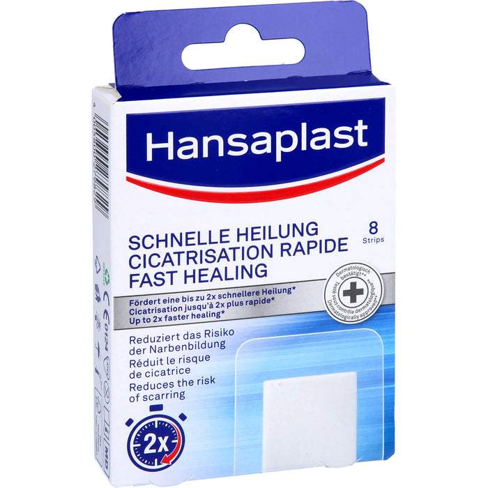 Hansaplast Schnelle Heilung Pflaster 8 Str, 8 pcs. Patch