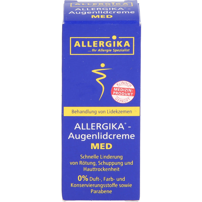 ALLERGIKA Augenlidcreme Med, 15 ml Crème