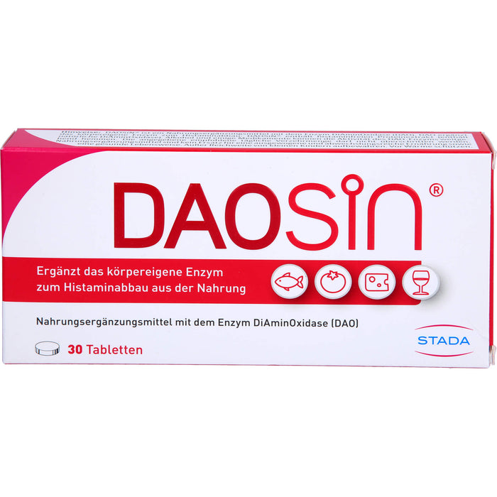 DAOSiN Tabletten zur Unterstützung des Histaminabbaus, 30 pcs. Tablets