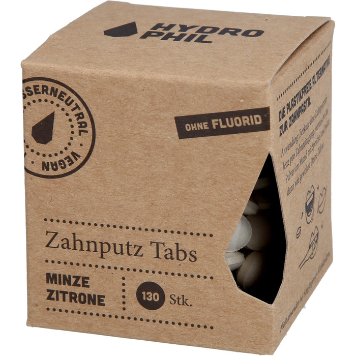 Zahnputz Tabs Minze Zitrone, 130 St