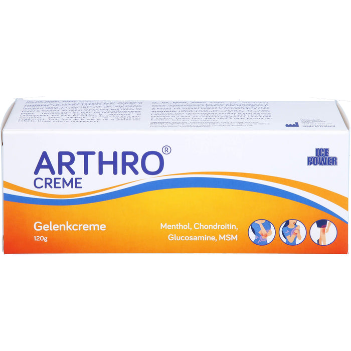 Ice Power Arthro Creme Gelenkcreme, 120 g Cream