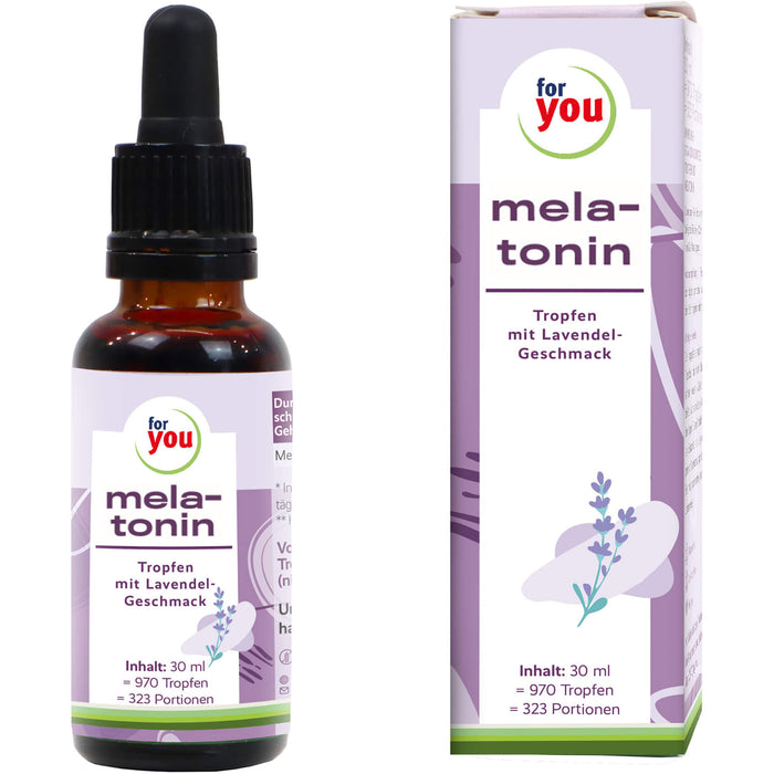 for you melatonin LAVENDEL, 30 ml TRO