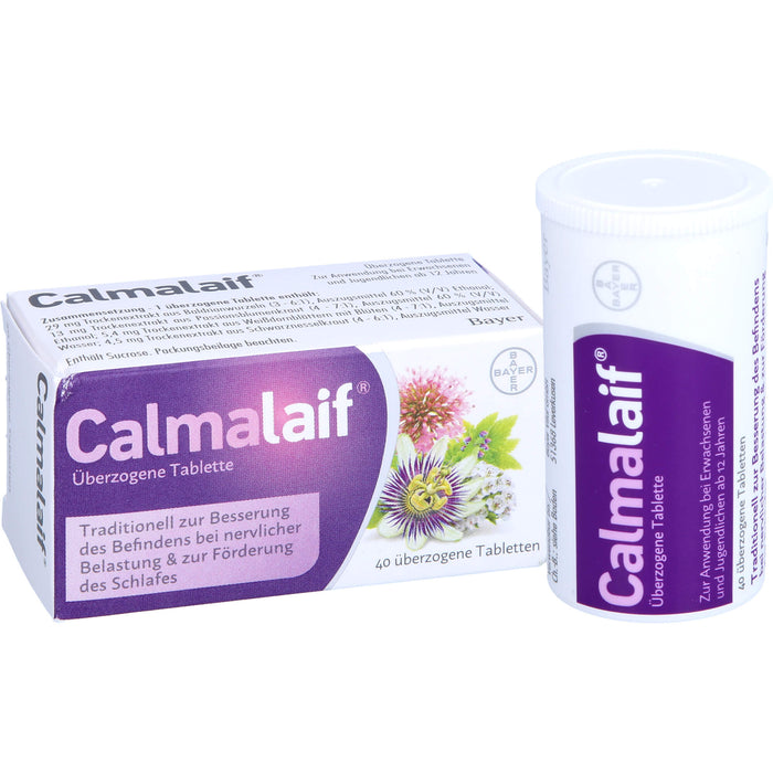 Calmalaif, Überzogene Tablette, 40 pcs. Tablets