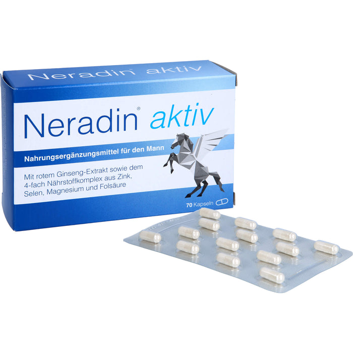 Neradin aktiv Kapseln speziell für die Bedürfnisse des Mannes, 70 pcs. Capsules