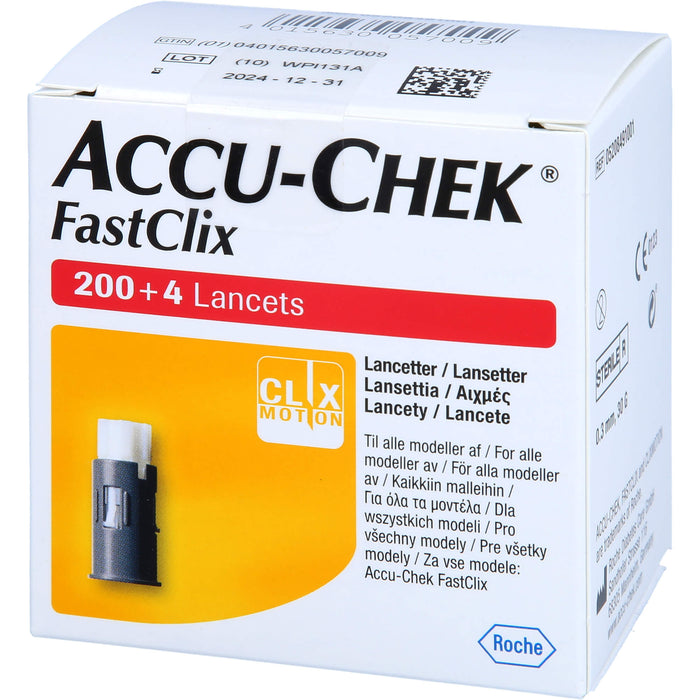 ACCU CHEK FastClix Lanzetten, 204 St. Vorrichtung