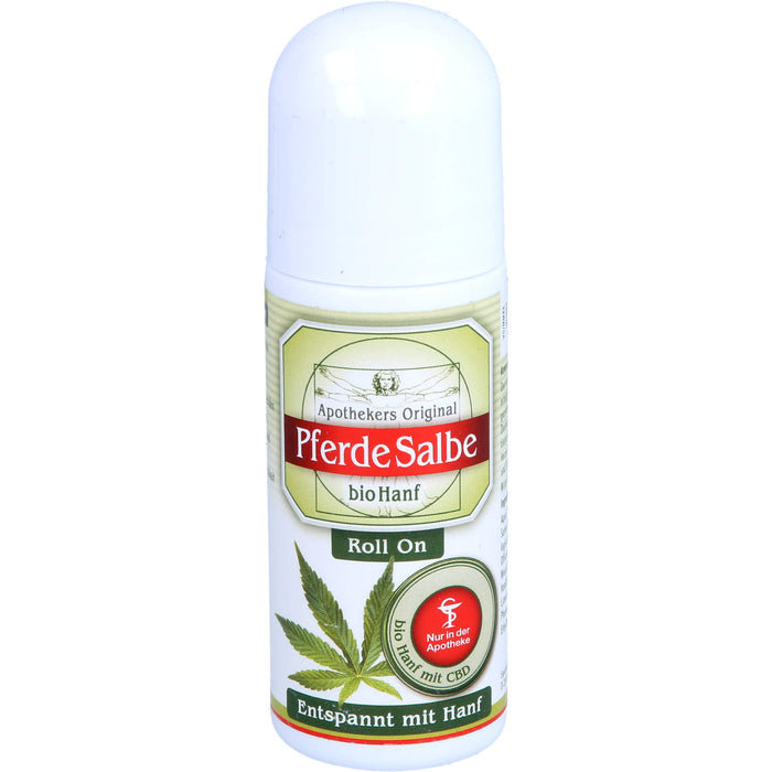 Pferdesalbe Apothekers Original Bio Hanf Roll On, 75 ml GEL