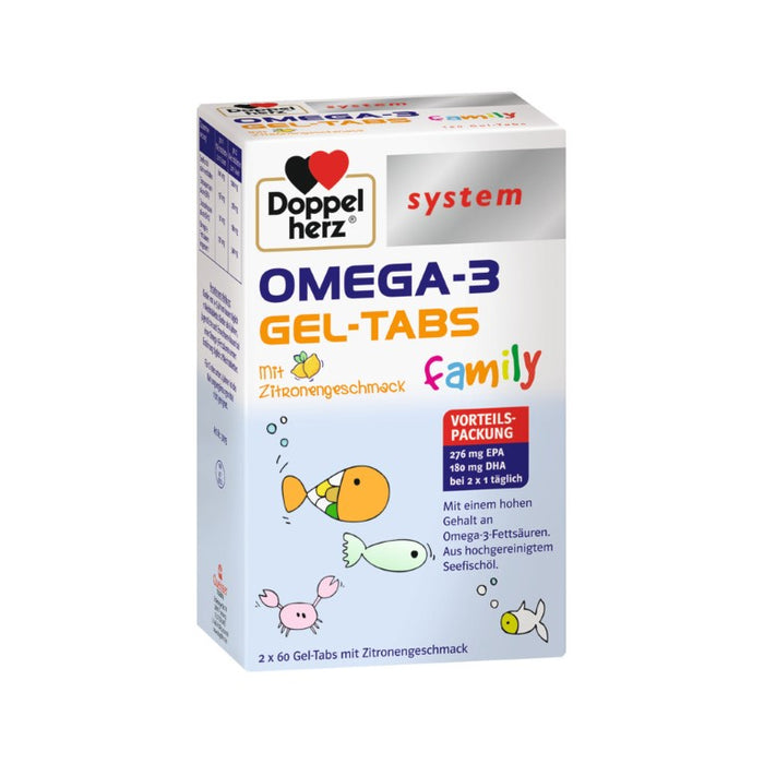 Doppelherz Omega 3 Fam Sys, 120 St KTA