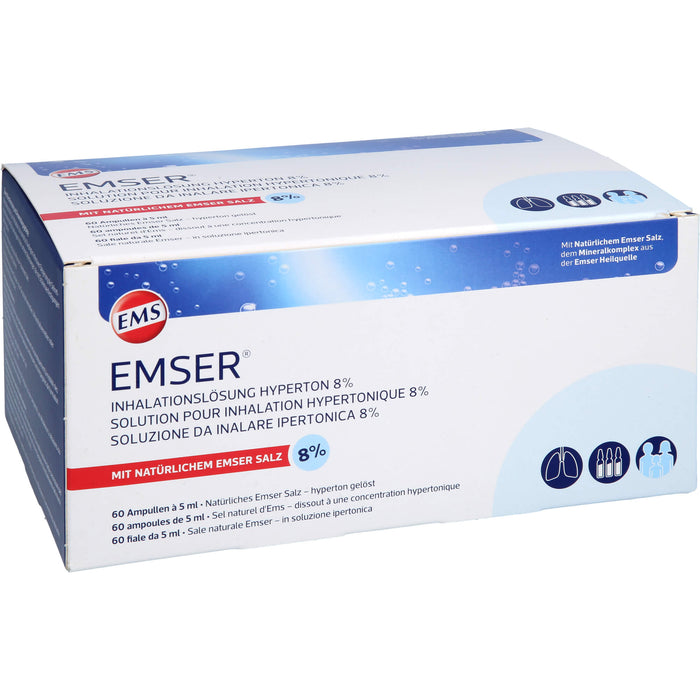 Emser Inhalationslösung hyperton 8%, 60X5 ml IHA