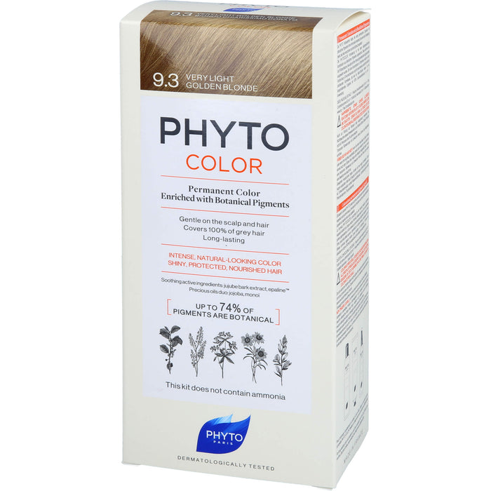 PHYTOCOLOR 9,3 Sehr helles Goldblond, 1 St