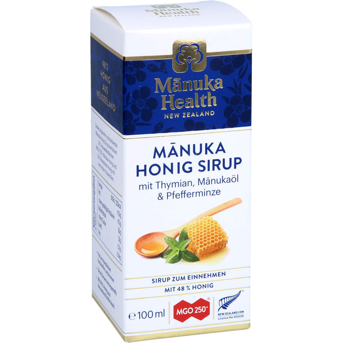 Manuka Health MGO 250+ Manuka Honig Sirup, 100 ml Lösung