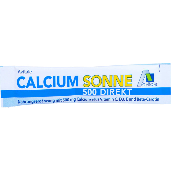 Calcium Sonne 500 Granulat mit Orangengeschmack, 30 pc Bâtonnets