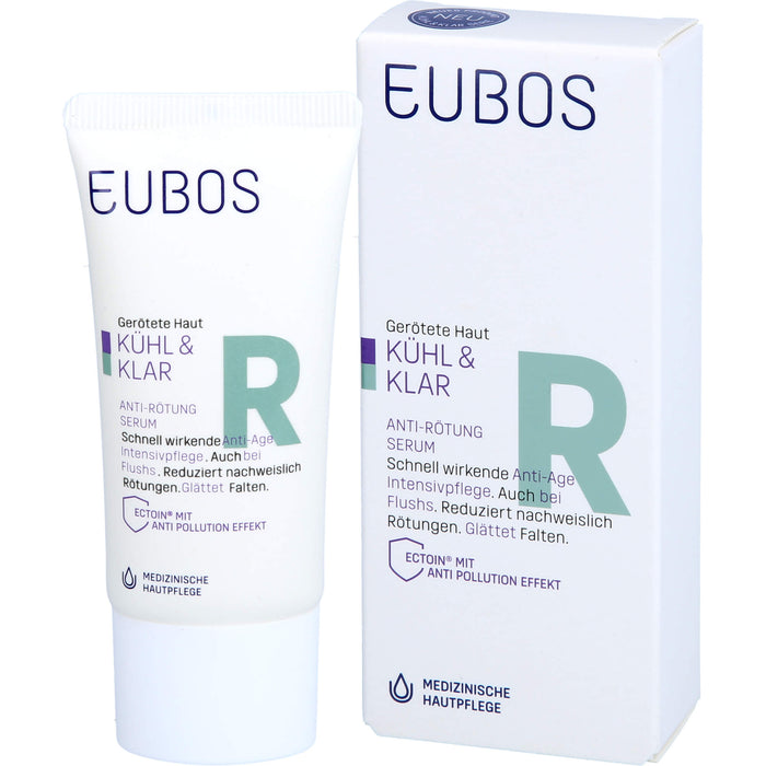 EUBOS KÜHL & KLAR Anti-Rötung Serum, 30 ml KON