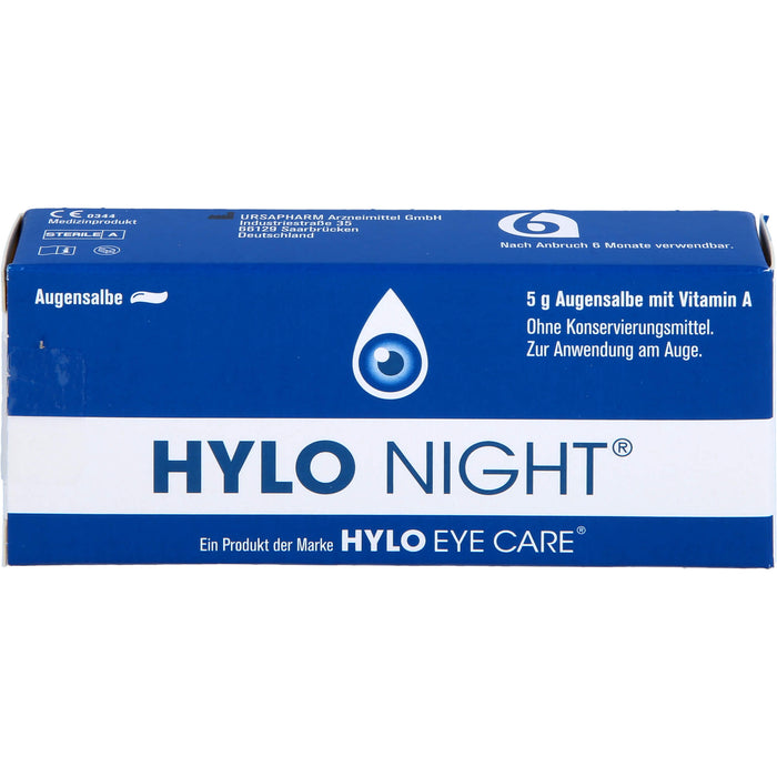 Hylo Night Augensalbe, 5 g Salbe