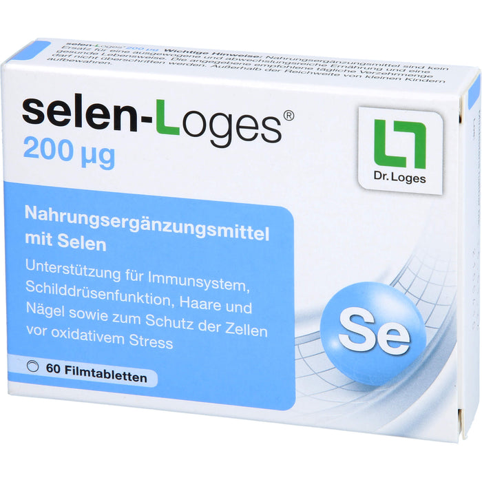 selen-Loges 200 µg Tabletten, 60 pc Tablettes